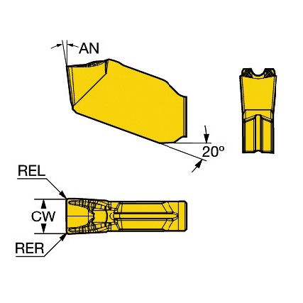 QD-NF-0250-0001-CF INSERT GRADE 1135