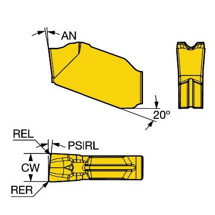 QD-LG-0300-0502-CM INSERT GRADE 1135