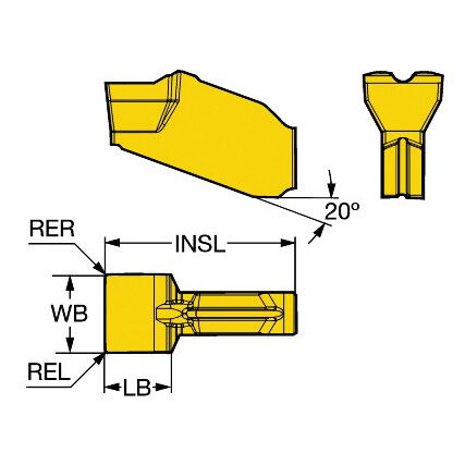 QD-NE-0290-0002-BG INSERT GRADE H10F