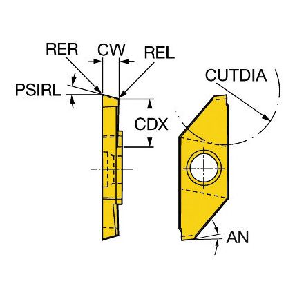 MACL 3 070-L INSERT GRADE 1025