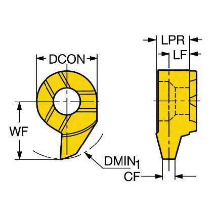 MB-07TH100AC-11R INSERT GRADE 1025