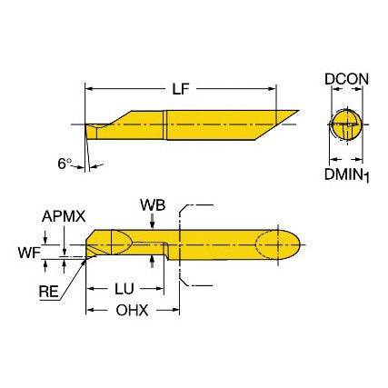 CXS-04T090-15-3212L INSERT GRADE 1025