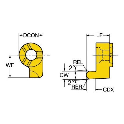 MB-09FBR150-075-14L INSERT GRADE 1025