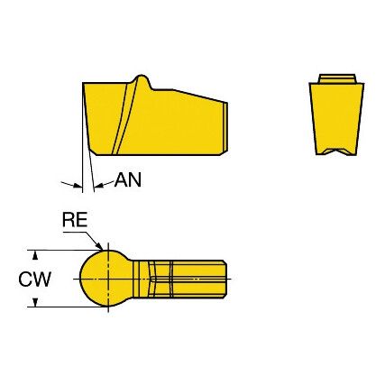 N151.2-A156-40-4P INSERT GRADE H13A