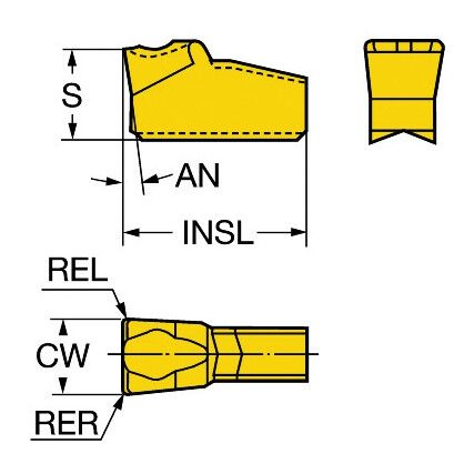 N151.2-500-4E INSERT GRADE 3020