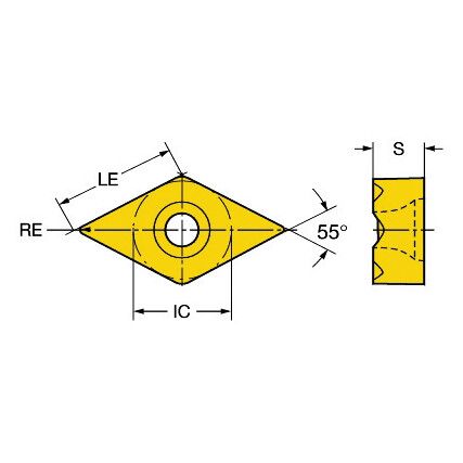 TR-DC1304-F INSERT GRADE H13A