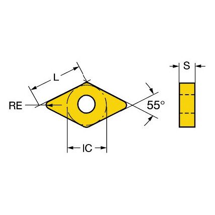 DNGA 150604S01525 INSERT GRADE 6050