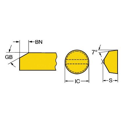 RCGX 151000T20015 INSERT GRADE 650