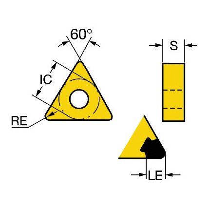 TNGA 110308S01030A INSERT GRADE 7015