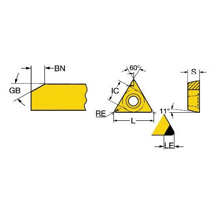 TPGW 110308S01020F INSERT GRADE 7025