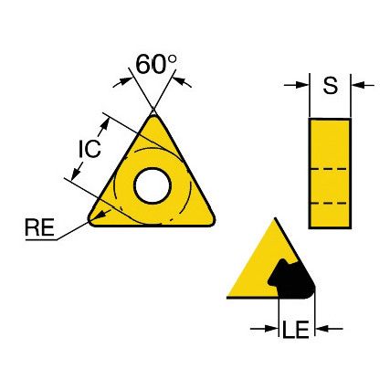 TNGA 110308T01020B INSERT GRADE 7525