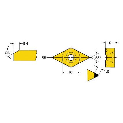 TR-DC1304S01020F INSERT GRADE 7025