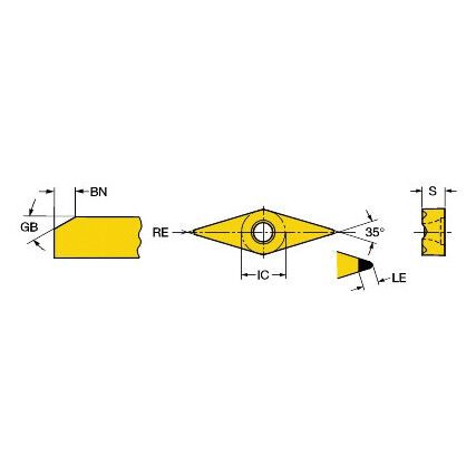 TR-VB1304S01020F INSERT GRADE 7025