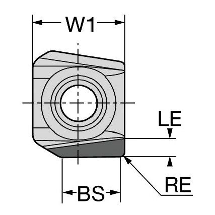 R590-1105H-RR2-NW INSERT GRADE CD10