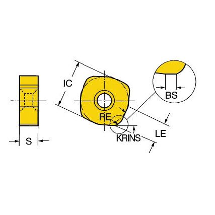 N365-1505ZNE INSERT GRADE 6190