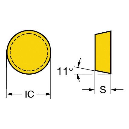 RPGN 120400E INSERT GRADE 6060