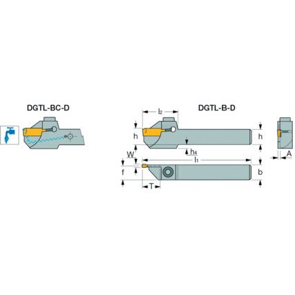 DGTL 10B-1.4D20 DO-GRIP HOLDER