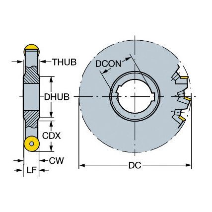 N331.32-127S40FMQ FACEMILL