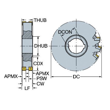 N331.52-315S60NM FACEMILL