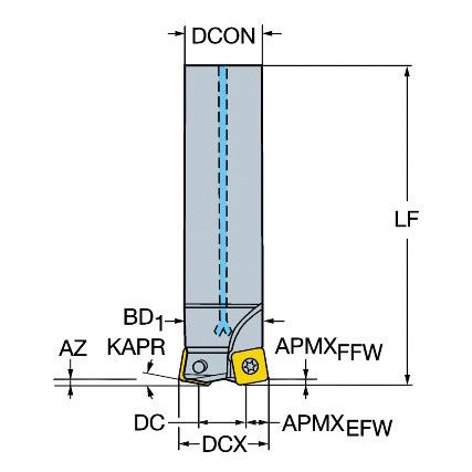 R210-025A20-09M FACEMILL