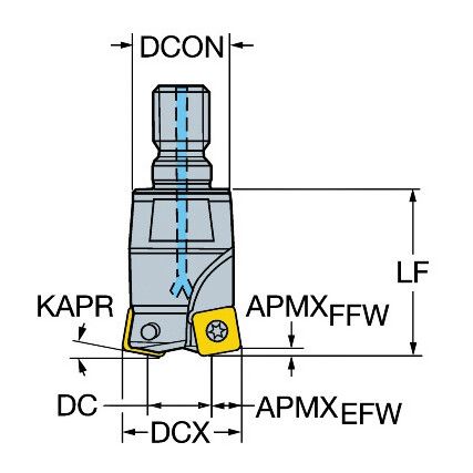 R210-032T16-09M FACEMILL