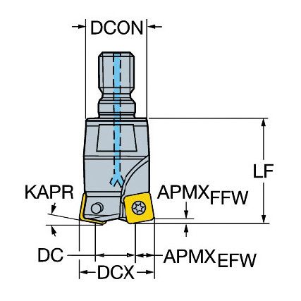 R210-035T16-09H FACEMILL