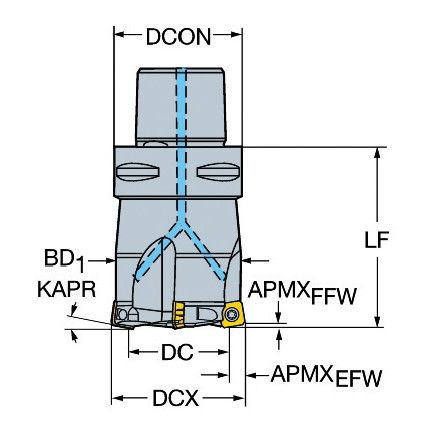 R210-036C3-09H FACEMILL