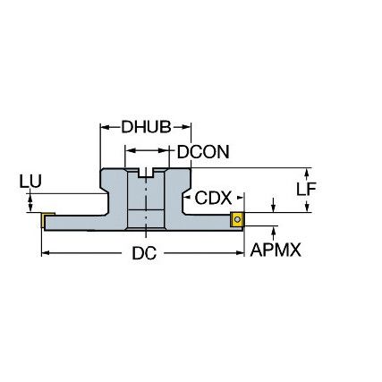 R331.52-250Q60MML FACEMILL