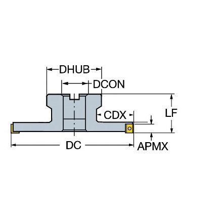 R331.52-250Q60MMR FACEMILL