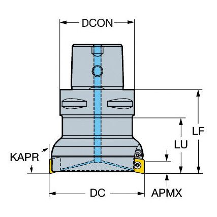 R590-040C4-11M FACEMILL