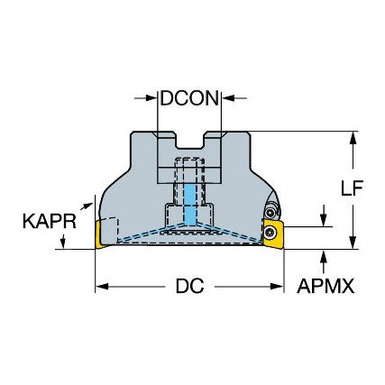 R590-200Q60S-11M FACEMILL