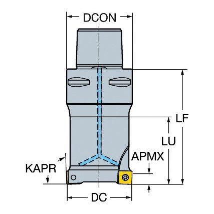 490-084C8-08H COROMILL