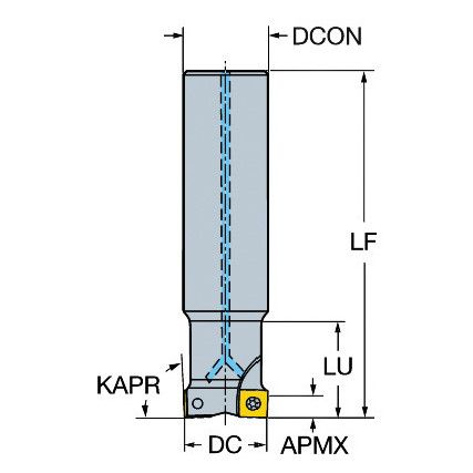 490-022A20L-08L COROMILL