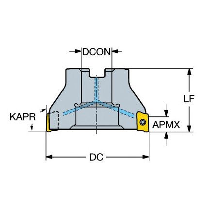 R390-044Q16-11M FACEMILL