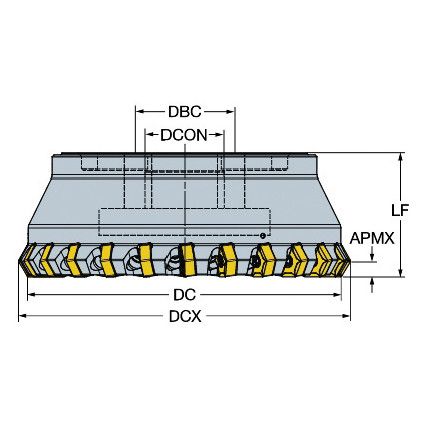 S-60-080Q27-09H FACEMILL