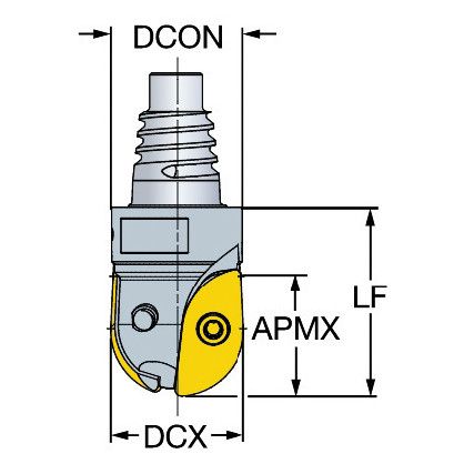 R216-32EH25 ENDMILL