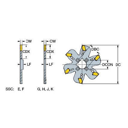 QD-J-125X32-M FACEMILL