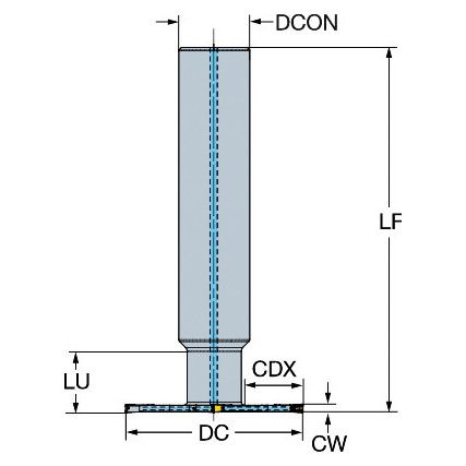 QD-JC080A32-M FACEMILL