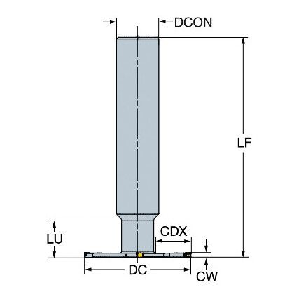 QD-G-063A25-M FACEMILL