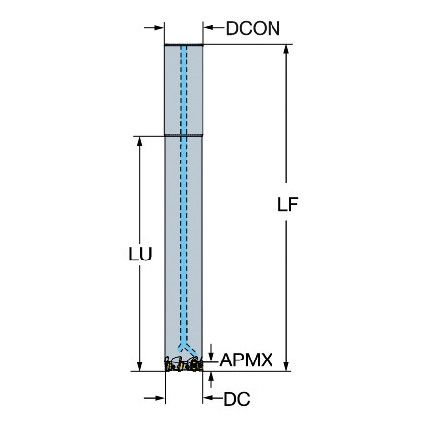 R390-020A20D-11L ENDMILL