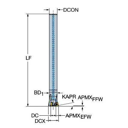 415-013A12-05H FACEMILL