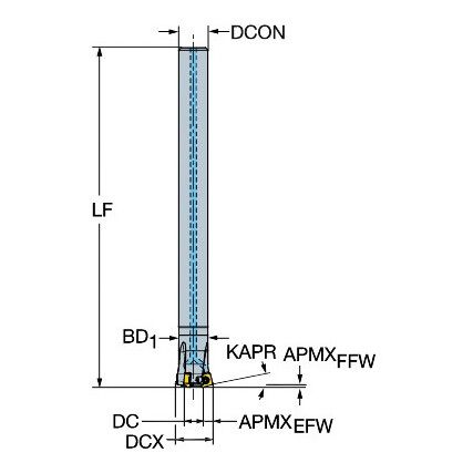 415-016A12-05H FACEMILL