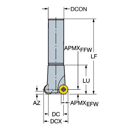 R200015A2010M ENDMILL