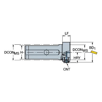 C3-NC3000-08018-32 CYLINDRICAL SHANK