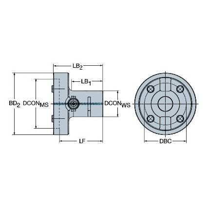 SI50-QC-C8-135 ADAPTOR