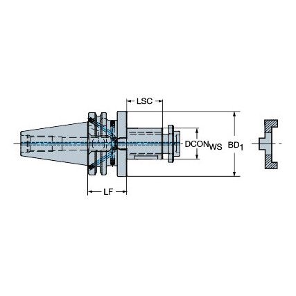 A1B08-40 40 060 ADAPTOR