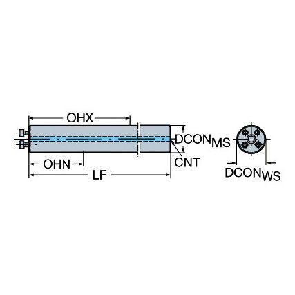 570-3C 20 200 SL DAMPED ADAPTOR