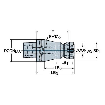 C6-391.14-16100 ER COLLET CHUCK