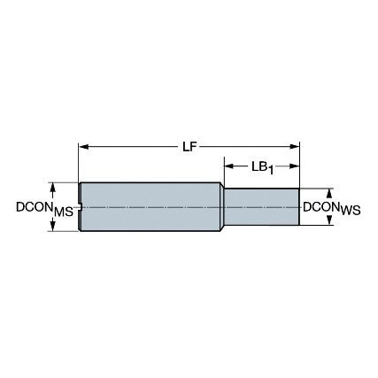 E20-A20-SE-180 CYLINDRICAL SHANK ADAPTOR