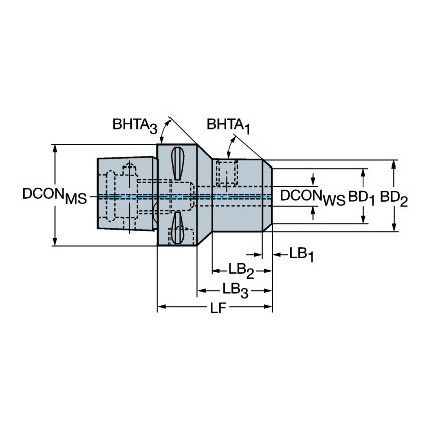 C6-391.20-10.060 WELDON SHANK ADAPTOR